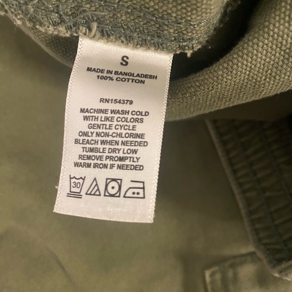 Aeropostale Utility Cargo Army Green Pants Woman’s Size Small - Picture 6 of 10